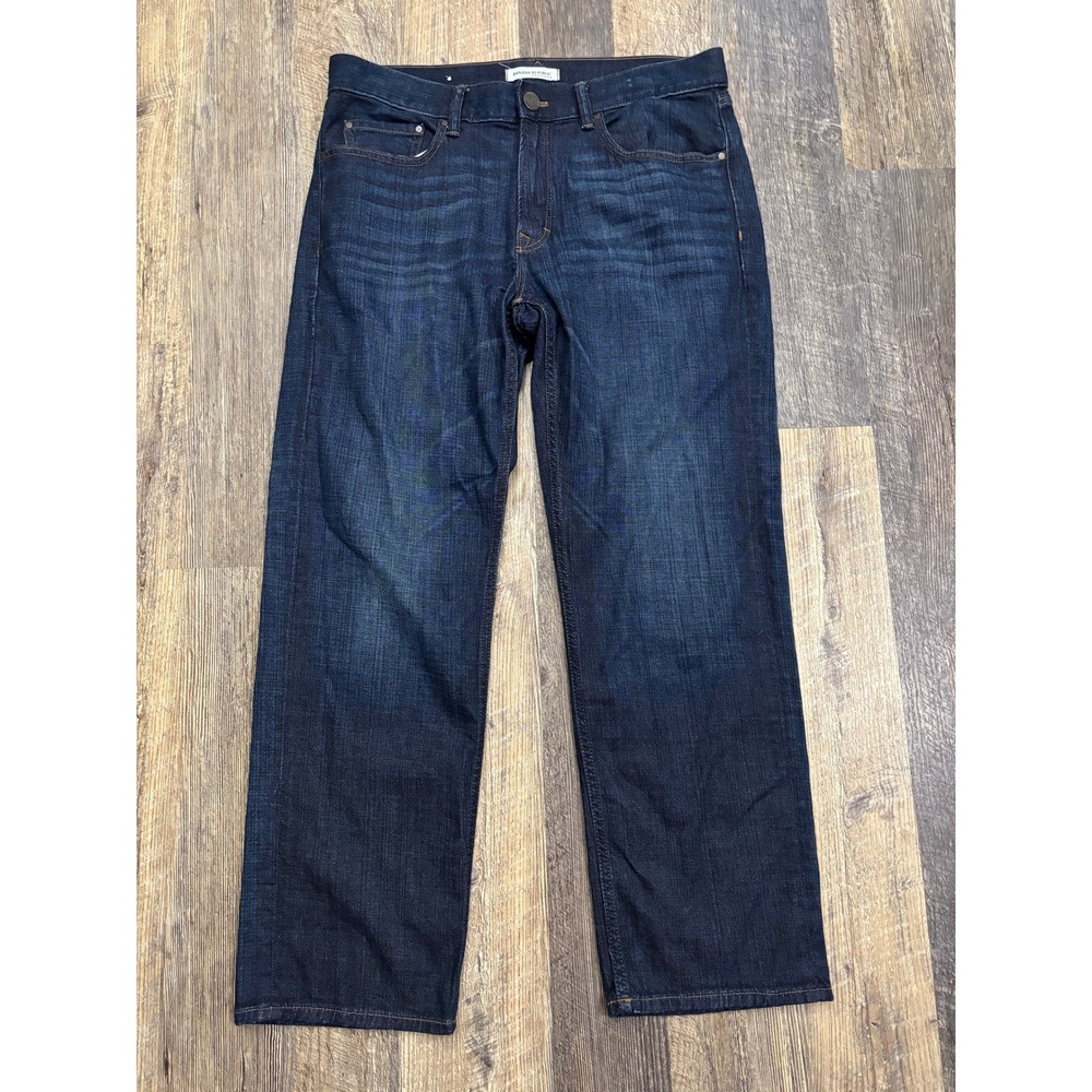 Banana Republic Premium Denim Boyfriend Jeans Dark Indigo Blue‎ Size 30
